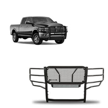 Load image into Gallery viewer, Black Horse Off Road RU-DORA10-B-KIT Rugged Heavy Duty Grille Guard Kit for Select Dodge Ram 2500, Dodge Ram 3500, Ram 2500, Ram