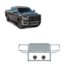 Load image into Gallery viewer, Black Horse Off Road RU-DORA20-B-PLB Rugged Heavy Duty Grille Guard Kit for Select Ram 2500, Ram