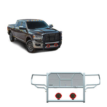 Load image into Gallery viewer, Black Horse Off Road RU-DORA20-B-PLR Rugged Heavy Duty Grille Guard Kit for Select Ram 2500, Ram