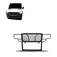 Load image into Gallery viewer, Black Horse Off Road RU-DOSP07-B Rugged Heavy Duty Grille Guard for Select Dodge Sprinter 2500, Dodge Sprinter 3500, Freightliner Sprinter 2500, Freightliner Sprinter 3500, Mercedes-Benz Sprinter 1500, Mercedes-Benz Sprinter 2500, Mercedes-Benz Sprinter