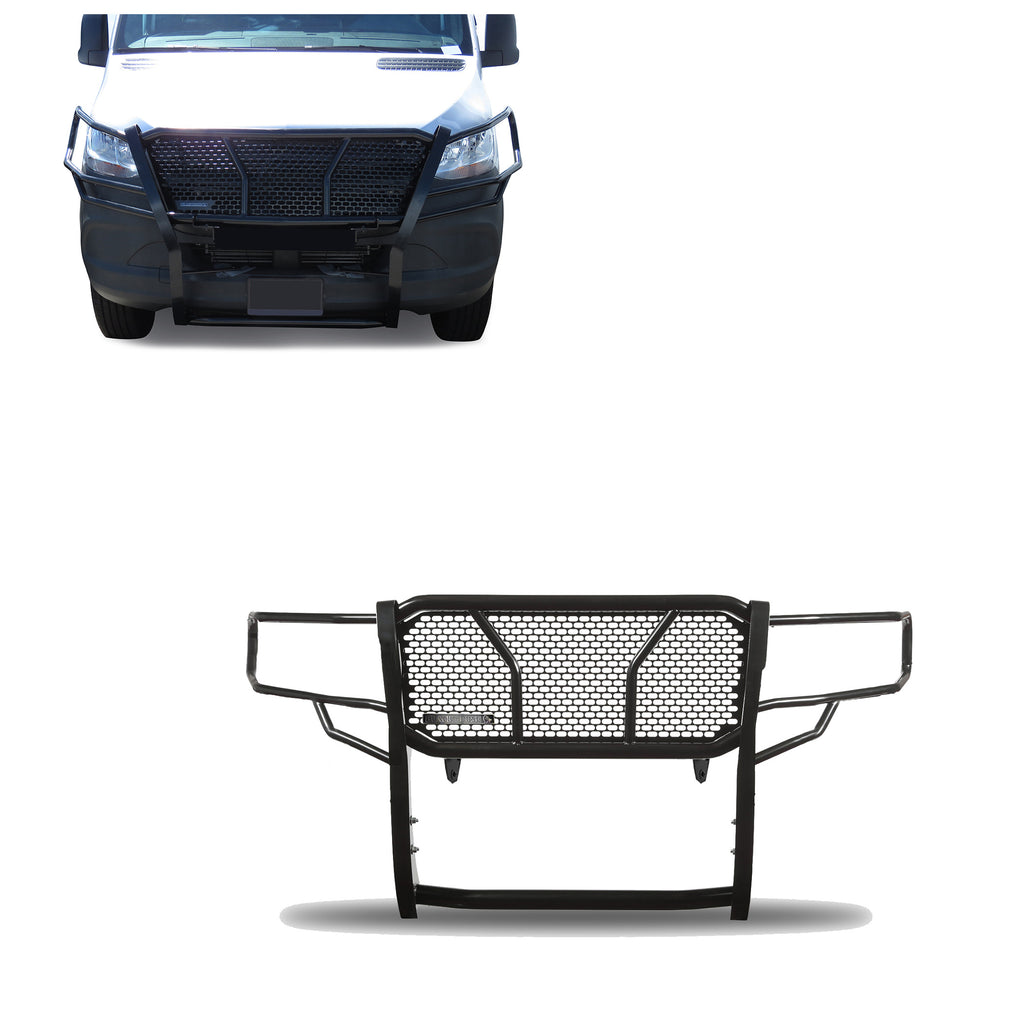 Black Horse Off Road RU-DOSP19-B Rugged Heavy Duty Grille Guard for Select Mercedes-Benz Sprinter 1500, Mercedes-Benz Sprinter 2500, Mercedes-Benz Sprinter