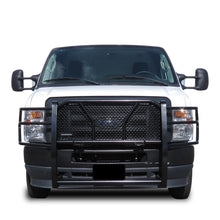 Load image into Gallery viewer, Black Horse Off Road RU-FO350-B Rugged Heavy Duty Grille Guard for Select Ford E-350 Super Duty, Ford E-450 Super Duty