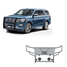 Load image into Gallery viewer, Black Horse Off Road RU-FOEX18-B-PLB Rugged Heavy Duty Grille Guard Kit for Select Ford Expedition