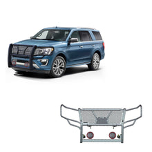 Load image into Gallery viewer, Black Horse Off Road RU-FOEX18-B-PLFR Rugged Heavy Duty Grille Guard Kit for Select Ford Expedition