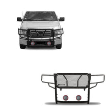 Load image into Gallery viewer, Black Horse Off Road RU-FOF109-B-PLFR Rugged Heavy Duty Grille Guard Kit for Select Ford F-150