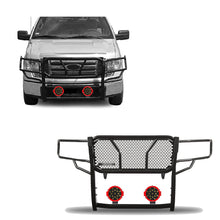 Load image into Gallery viewer, Black Horse Off Road RU-FOF109-B-PLR Rugged Heavy Duty Grille Guard Kit for Select Ford F-150