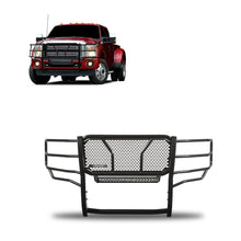 Load image into Gallery viewer, Black Horse Off Road RU-FOF211-B Rugged Heavy Duty Grille Guard for Select Ford F-250 Super Duty, Ford F-350 Super Duty, Ford F-450 Super Duty, Ford F-550 Super Duty