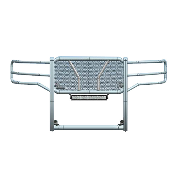 Black Horse Off Road RU-GMSI15-B-K1 Rugged Heavy Duty Grille Guard Kit for Select GMC Sierra HD, GMC Sierra HD