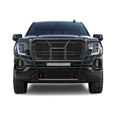 Load image into Gallery viewer, Black Horse Off Road RU-GMSI19-B-K1 Rugged Heavy Duty Grille Guard Kit for Select GMC Sierra