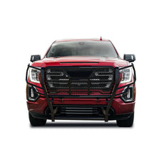 Load image into Gallery viewer, Black Horse Off Road RU-GMSI19-B Rugged Heavy Duty Grille Guard for Select GMC Sierra