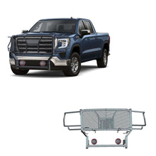Load image into Gallery viewer, Black Horse Off Road RU-GMSI20-B-PLFR Rugged Heavy Duty Grille Guard Kit for Select GMC Sierra HD, GMC Sierra HD