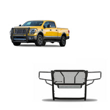 Load image into Gallery viewer, Black Horse Off Road RU-NIXD16-B-KIT Rugged Heavy Duty Grille Guard Kit for Select Nissan TITAN XD