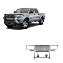 Load image into Gallery viewer, Black Horse Off Road RU-TOTA05-B-PLFB Rugged Heavy Duty Grille Guard Kit for Select Toyota Tacoma