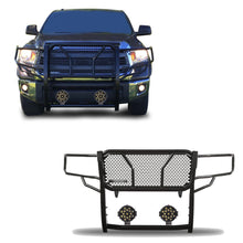 Load image into Gallery viewer, Black Horse Off Road RU-TOTU07-B-PLB Rugged Heavy Duty Grille Guard Kit for Select Toyota Sequoia, Toyota Tundra