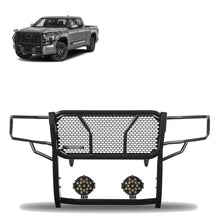 Load image into Gallery viewer, Black Horse Off Road RU-TOTU22-B-PLB Rugged Heavy Duty Grille Guard Kit for Select Toyota Tundra