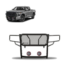 Load image into Gallery viewer, Black Horse Off Road RU-TOTU22-B-PLFR Rugged Heavy Duty Grille Guard Kit for Select Toyota Tundra