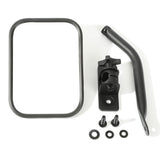 RUGGED RIDGE 11025.14 Quick Release Mirror Tex tured Black Rectangular
