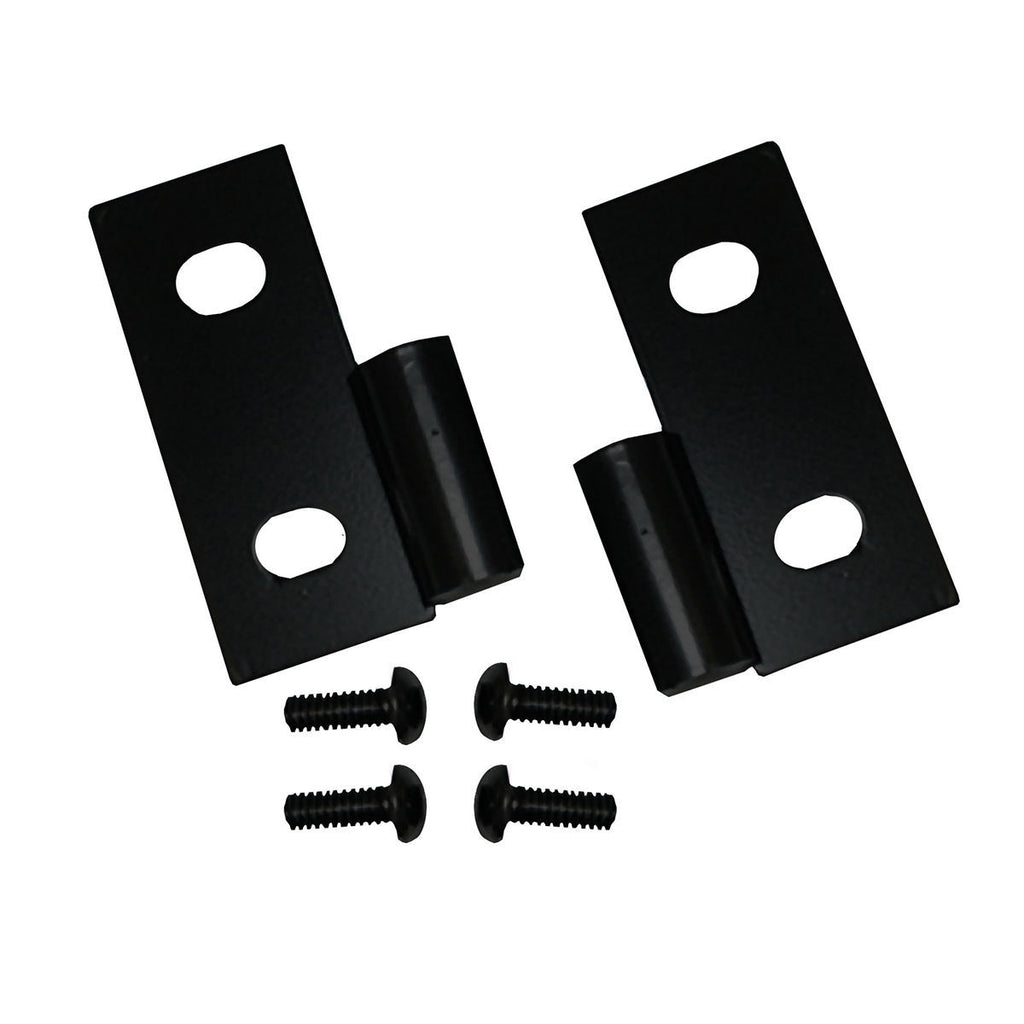 RUGGED RIDGE 11202.03 Lower Door Hinge Bracket s  Black 76-06 Jeep CJ