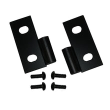 Load image into Gallery viewer, RUGGED RIDGE 11202.03 Lower Door Hinge Bracket s  Black 76-06 Jeep CJ