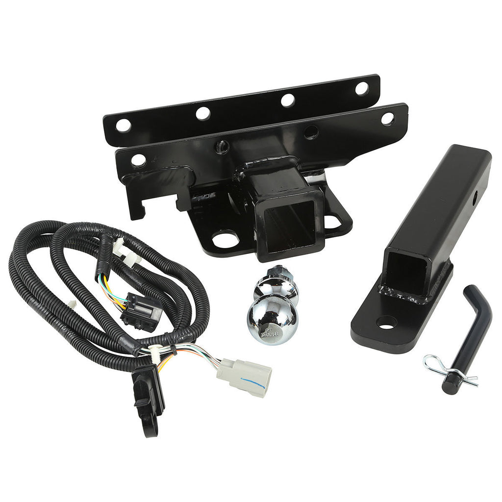 RUGGED RIDGE 11580.54 Hitch Kit with Ball 2in 07-18 Jeep Wrangler