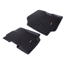 Load image into Gallery viewer, RUGGED RIDGE 12920.21 Floor Liners Front Black 76-95 Jeep CJ5/CJ7/C