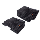 RUGGED RIDGE 12920.21 Floor Liners Front Black 76-95 Jeep CJ5/CJ7/C