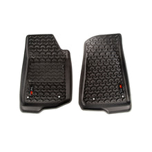 Load image into Gallery viewer, RUGGED RIDGE 12920.36 Front Floor Liners Black 18-  Jeep Wrangler JL