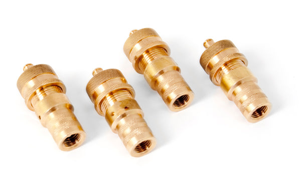 RUGGED RIDGE 15104.53 Tire Deflator Kit  Brass