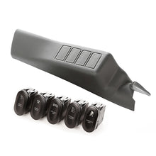 Load image into Gallery viewer, RUGGED RIDGE 17235.71 Etched A-Pillar 4 Switch Pod Kit Left Hand