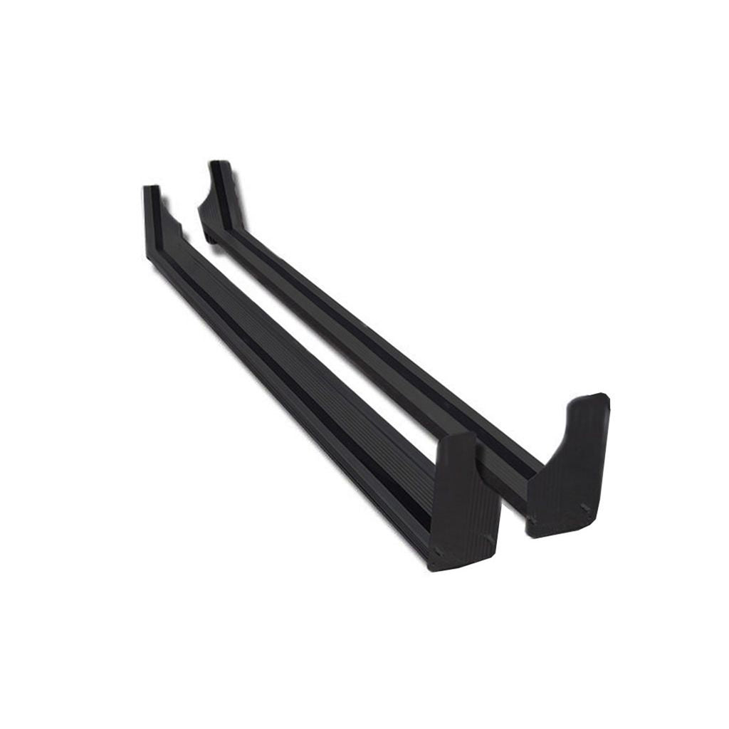 Black Horse Off Road RUN102A Commercial Running Boards for Select Chevrolet Express 1500, Chevrolet Express 2500, Chevrolet Express 3500, Ford E-150, Ford E-150 Econoline, Ford E-250, Ford E-250 Econoline, Ford E-350 Econoline Club Wagon, Ford E-350