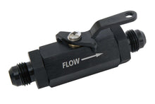Load image into Gallery viewer, RUSSELL 650633 Shutoff Valve - #6an Male Black Finish