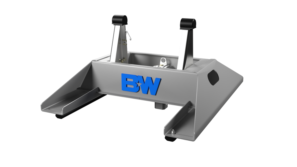 B&W Trailer Hitches RVB3500 Companion 5th Wheel Hitch Base For Turnoverball