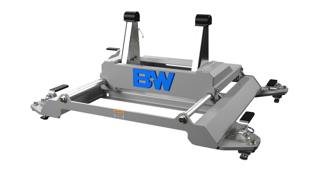 B&W Trailer Hitches RVB3670 Companion Slider 5th Wheel Hitch Base For RAM Puck System