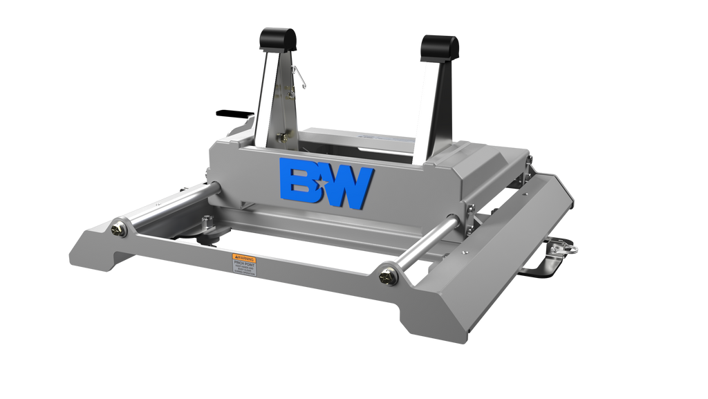 B&W Trailer Hitches RVB3775 Companion Slider 5th Wheel Hitch Base For 2020-2025 GM Puck System for Select Chevrolet Silverado HD, Chevrolet Silverado HD, GMC Sierra HD, GMC Sierra HD