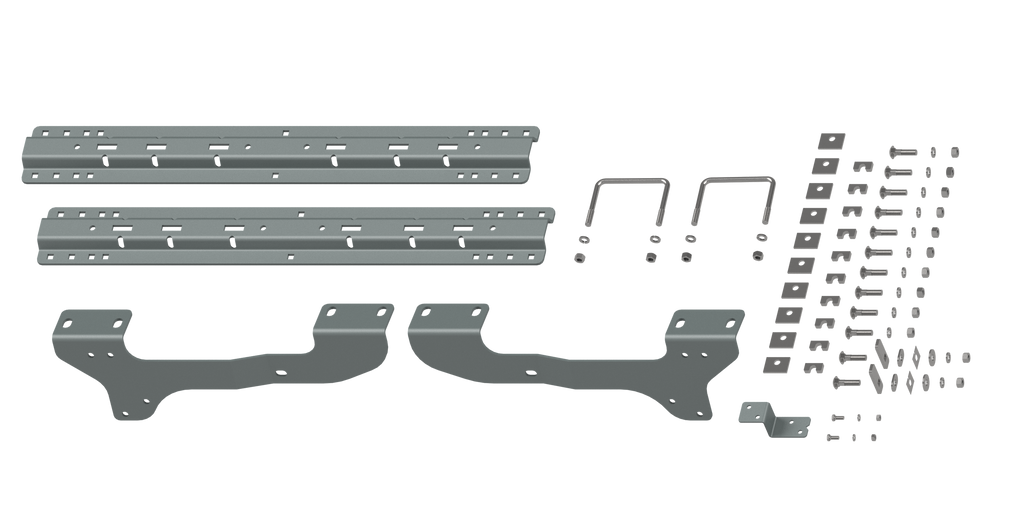 B&W Trailer Hitches RVK2503 Custom Installation Kit For Universal Mounting Rails For Some GM Trucks - Truck Part Superstore