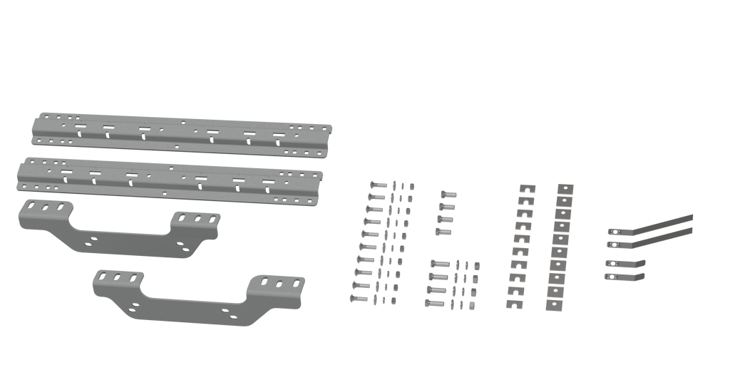 B&W Trailer Hitches RVK2506 Custom Installation Kit For Universal Mounting Rails For Some GM Trucks - Truck Part Superstore