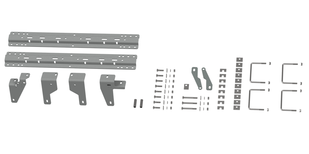 B&W Trailer Hitches RVK2605 Custom Installation Kit For Universal Mounting Rails For Some RAM Trucks - Truck Part Superstore