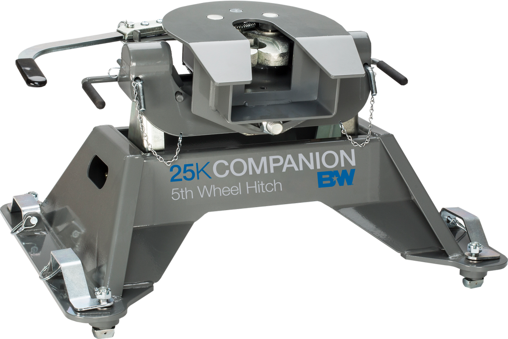 B&W Trailer Hitches RVK3705 25K Companion 5th Wheel Hitch Kit For 2016-2019 GM Puck System - Truck Part Superstore