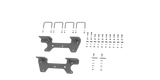 B&W Trailer Hitches RVR2504 Custom Installation Brackets For Universal Mounting Rails For Some GM Trucks