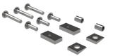 B&W Trailer Hitches RVR3204 Custom Installation Kit For Universal Mounting Rails For Some Toyota Trucks