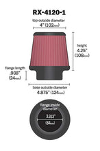 Load image into Gallery viewer, K&amp;N RX-4120-1 Universal X-Stream Clamp-On Air Filter