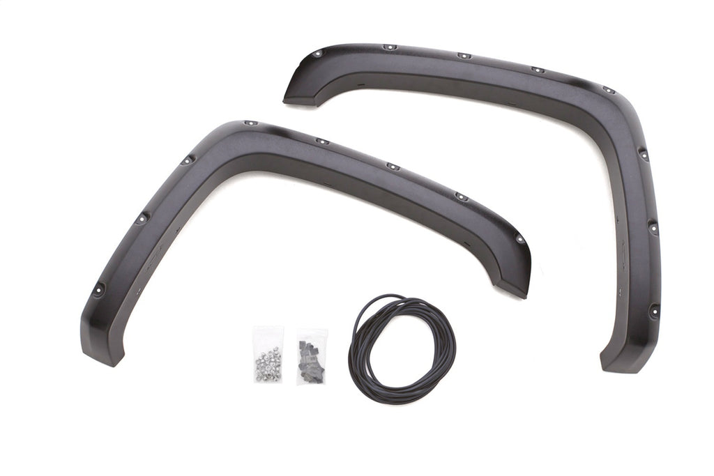 Lund RX103TA Rivet Style Fender Flare Set for Select Chevrolet Silverado 1500, Chevrolet Silverado Classic, Chevrolet Silverado HD, Chevrolet Silverado HD Classic, Chevrolet Silverado 2500, Chevrolet Silverado HD, Chevrolet Silverado HD Classic,
