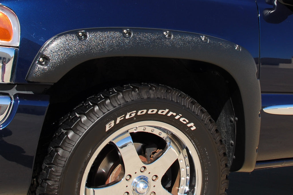 Lund RX140T Rivet Style Fender Flare Set for Select Chevrolet Silverado 1500, Chevrolet Silverado LTD