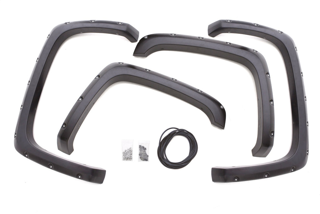 Lund RX106S Rivet Style Fender Flare Set for Select Chevrolet Silverado 1500, Chevrolet Silverado HD, Chevrolet Silverado HD