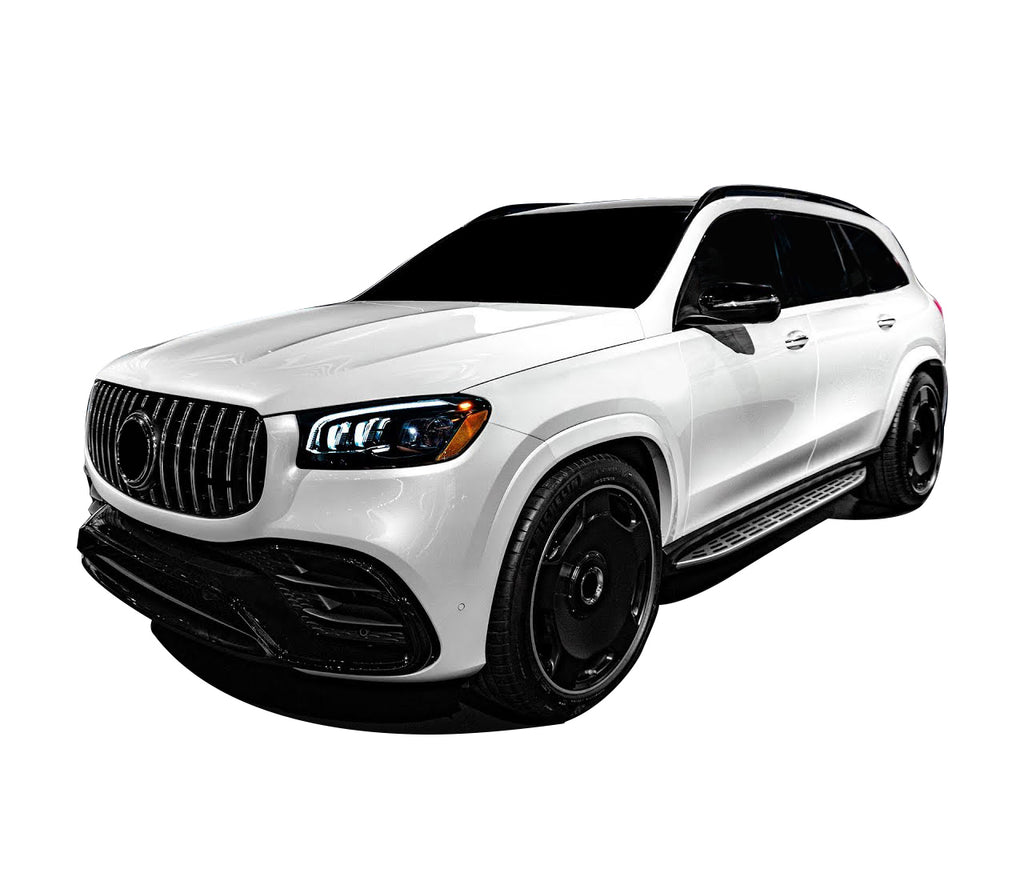 Black Horse Off Road RX167 OEM Replica Running Boards for Select Mercedes-Benz GLS450, Mercedes-Benz GLS580