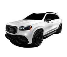 Load image into Gallery viewer, Black Horse Off Road RX167 OEM Replica Running Boards for Select Mercedes-Benz GLS450, Mercedes-Benz GLS580