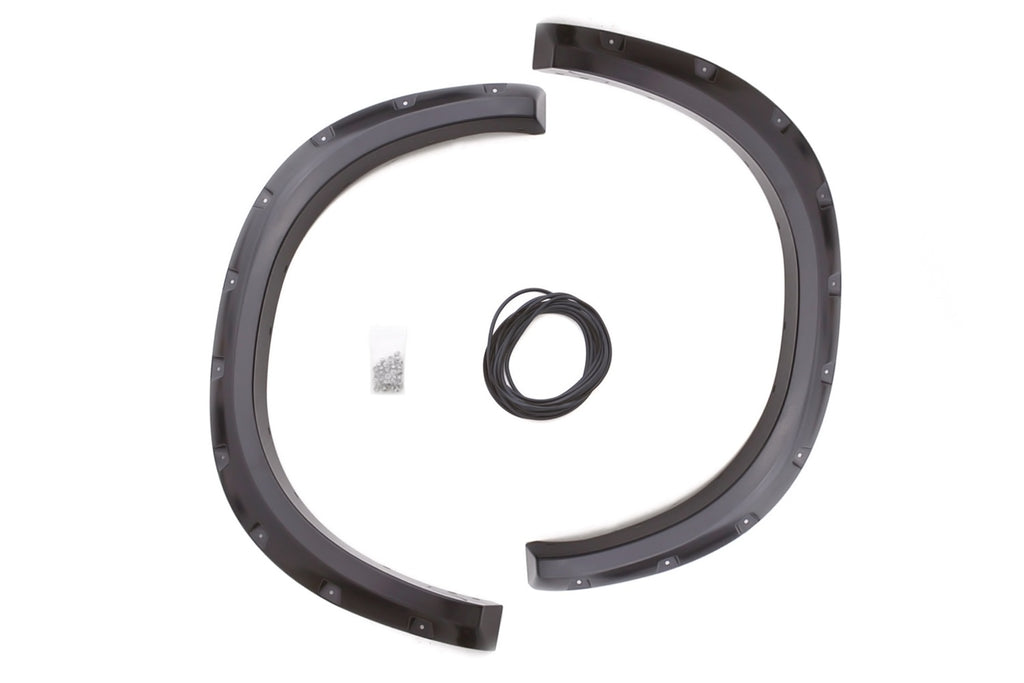 Lund RX202SB Rivet Style Fender Flare Set for Select Dodge Ram 1500, Dodge Ram 2500, Dodge Ram