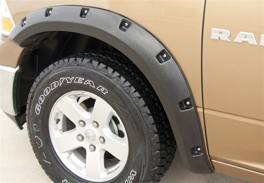 Lund RX204TB Rivet Style Fender Flare Set for Select Dodge Ram 1500, Ram 1500, Ram Classic, Ram 2500, Ram