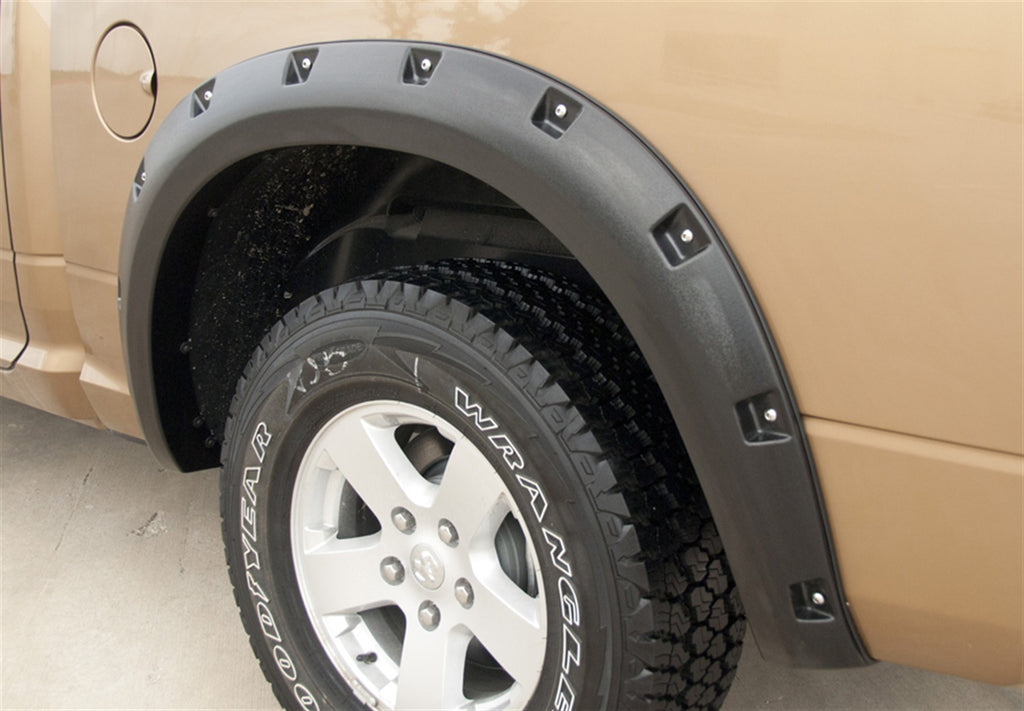 Lund RX204TB Rivet Style Fender Flare Set for Select Dodge Ram 1500, Ram 1500, Ram Classic, Ram 2500, Ram