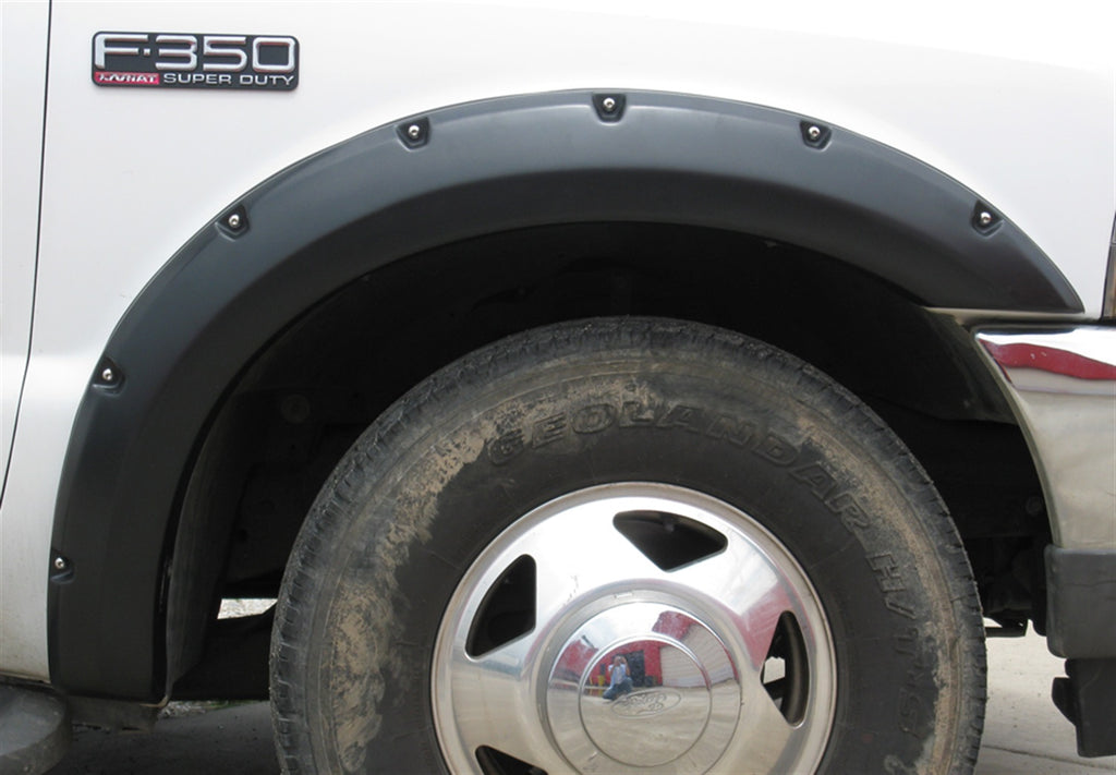 Lund RX311T Rivet Style Fender Flare Set for Select Ford F-250, Ford F-250 Super Duty, Ford F-350 Super Duty